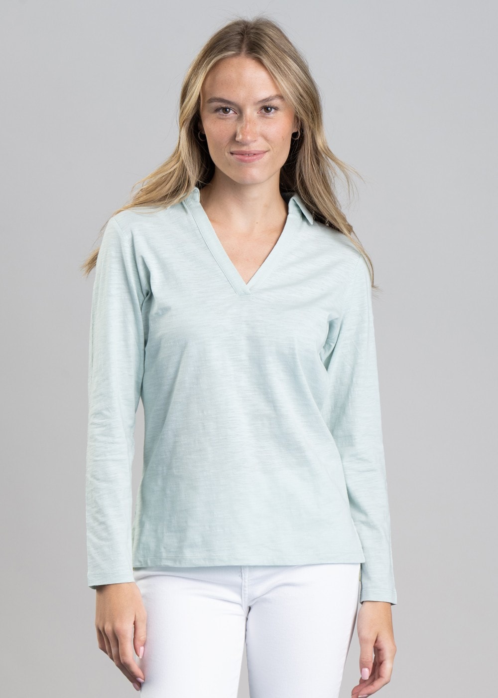 Pentle Bay Top - Pale Mint - 1