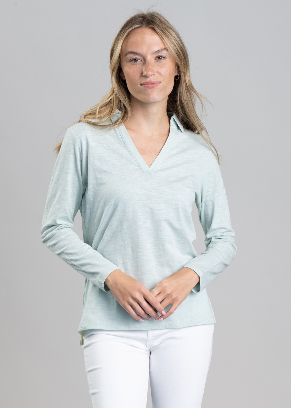 Pentle Bay Top - Pale Mint - 2