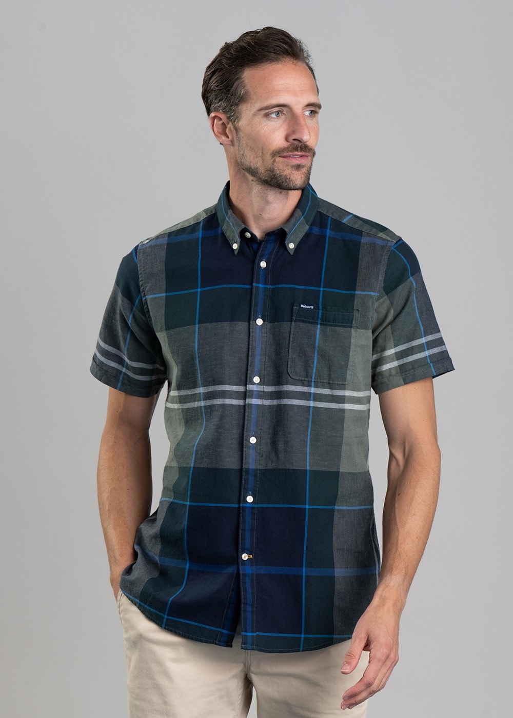 Douglas Tailored Shirt - Kielder Blue Tartan - 2