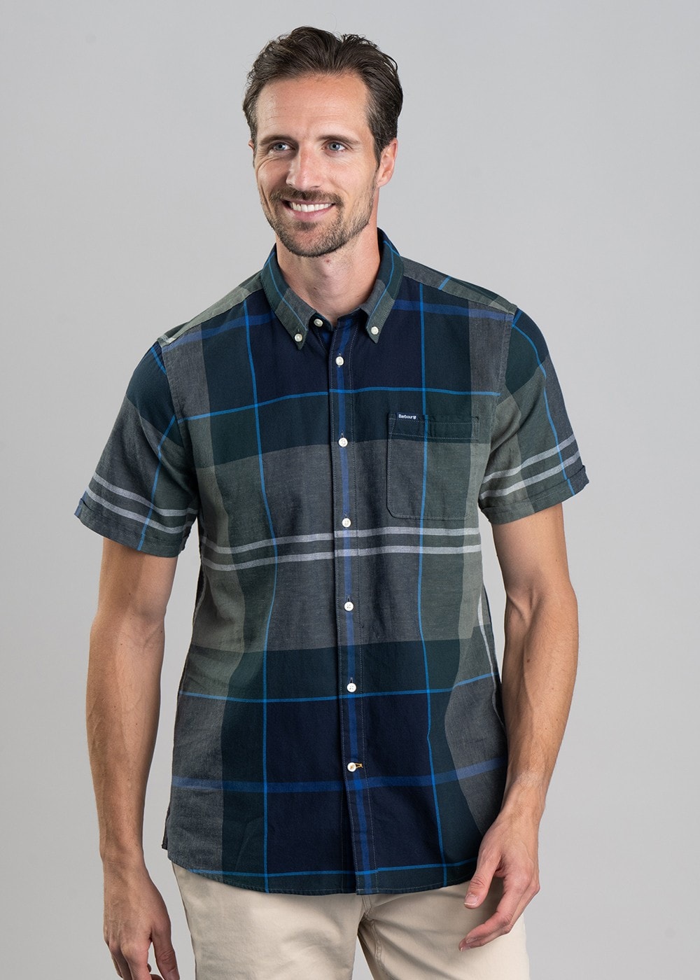 Douglas Tailored Shirt - Kielder Blue Tartan - 3