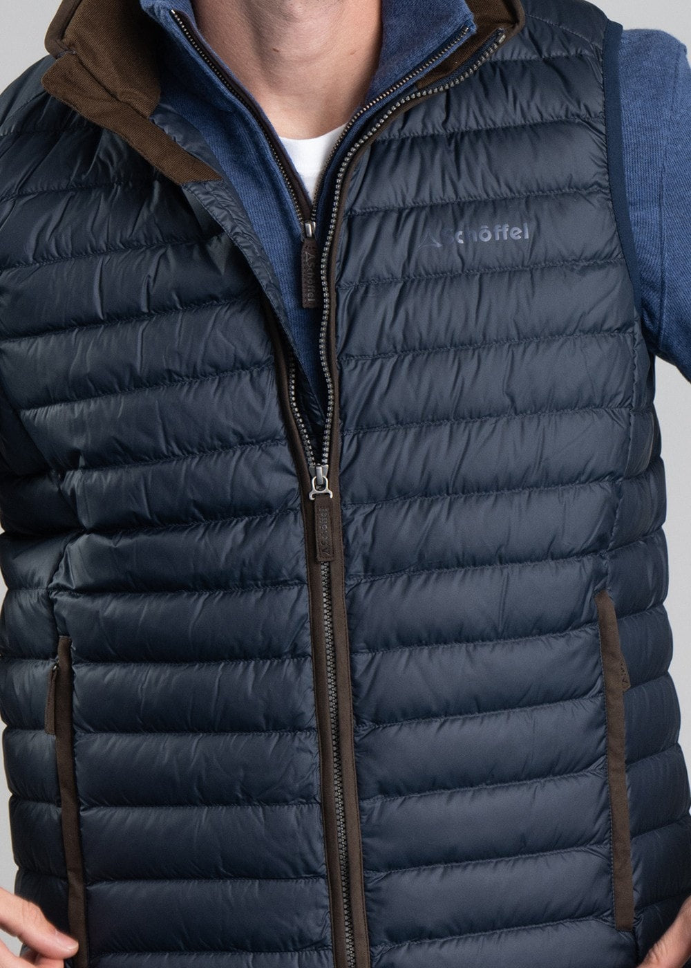 Bowden Down Gilet - True Navy - 4