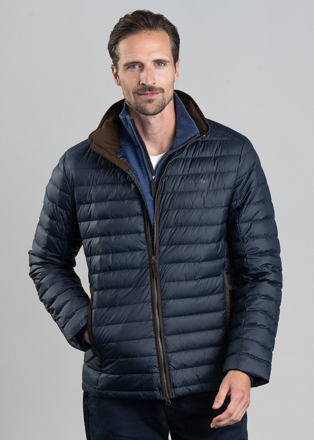 Hallaton Down Jacket - True Navy - 2