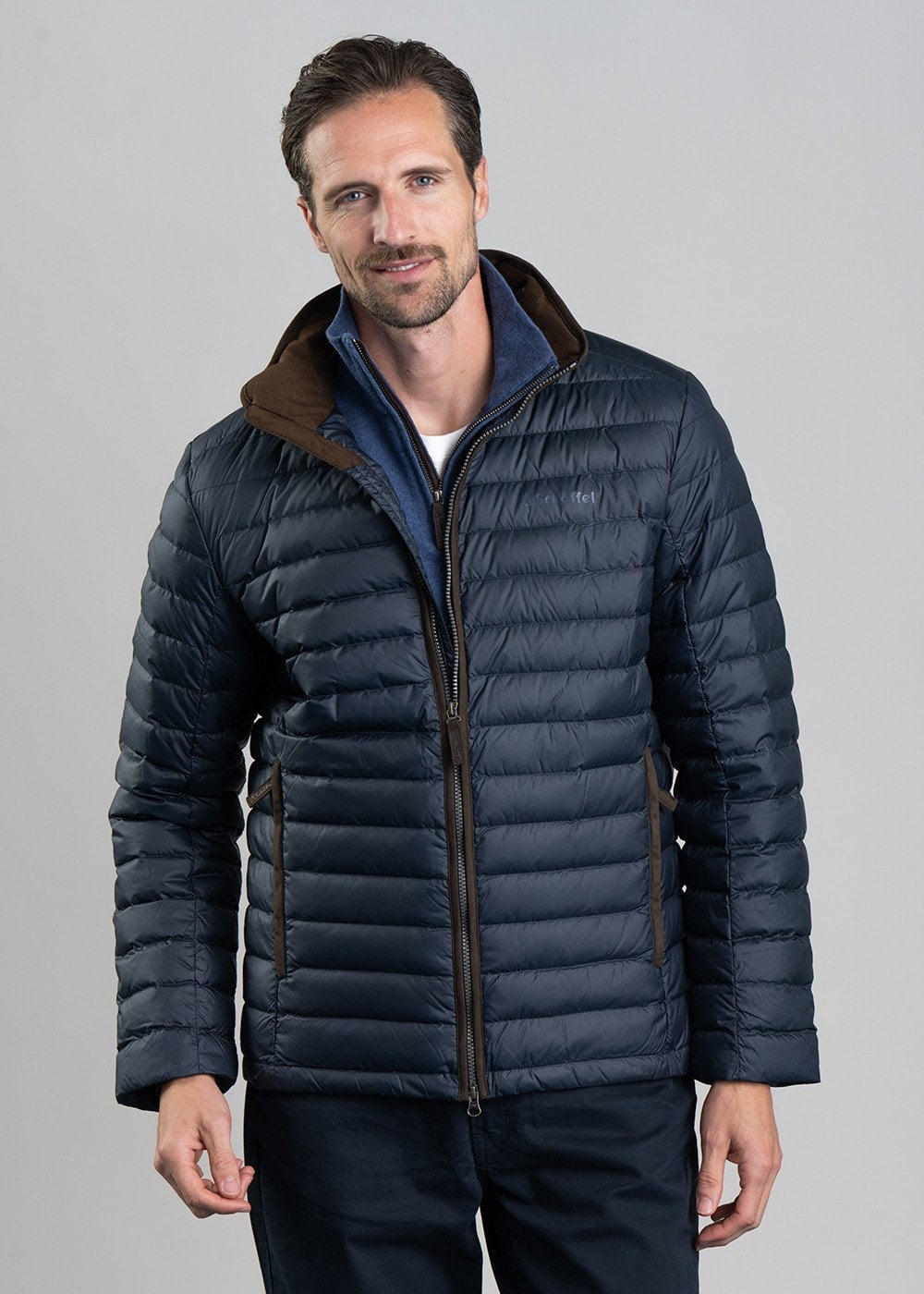 Hallaton Down Jacket - True Navy - 3