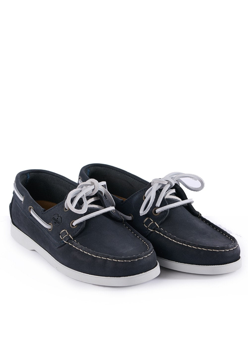 Galion Femme Nubuck Deck Shoes - Navy - 1