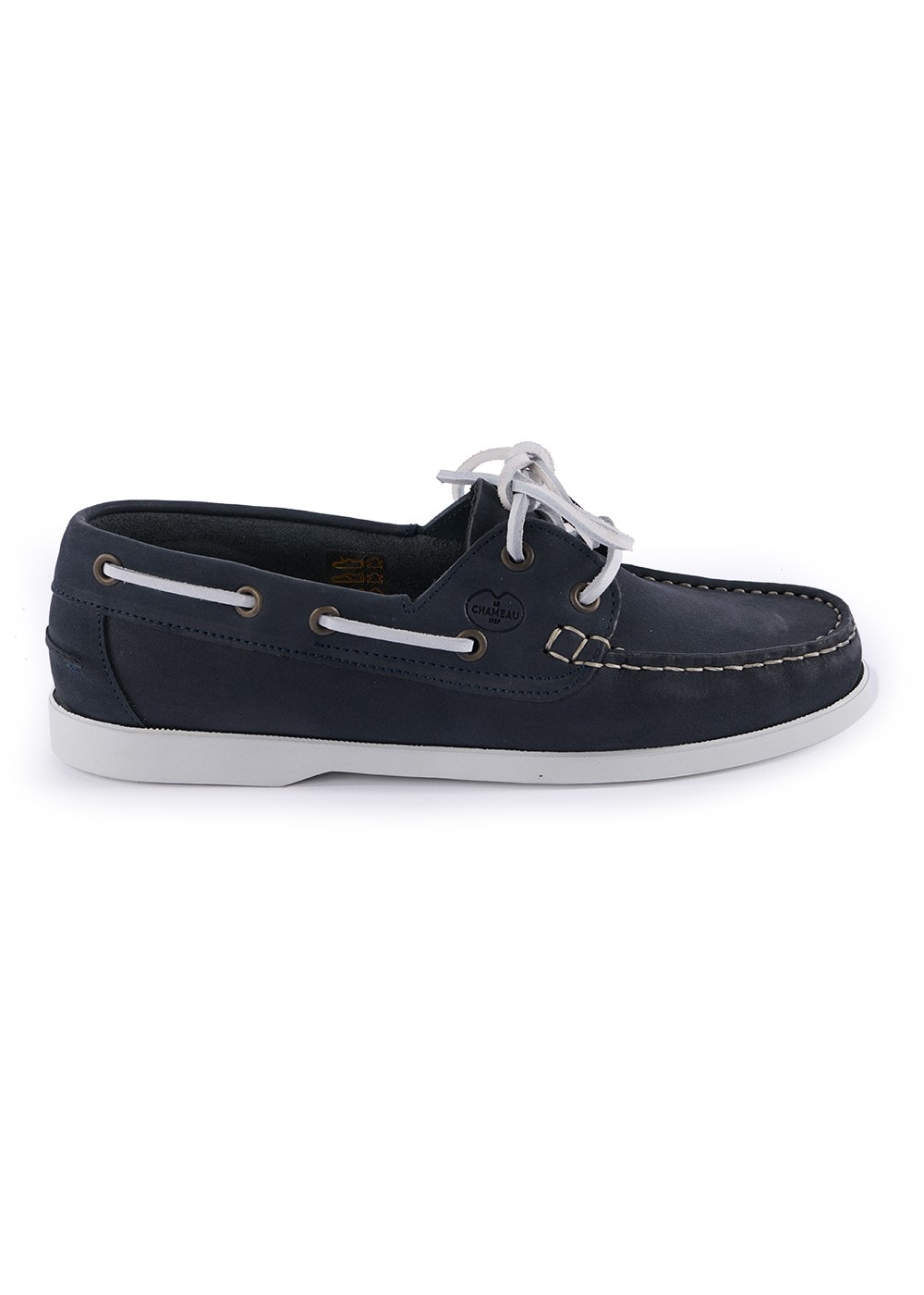 Galion Femme Nubuck Deck Shoes - Navy - 4