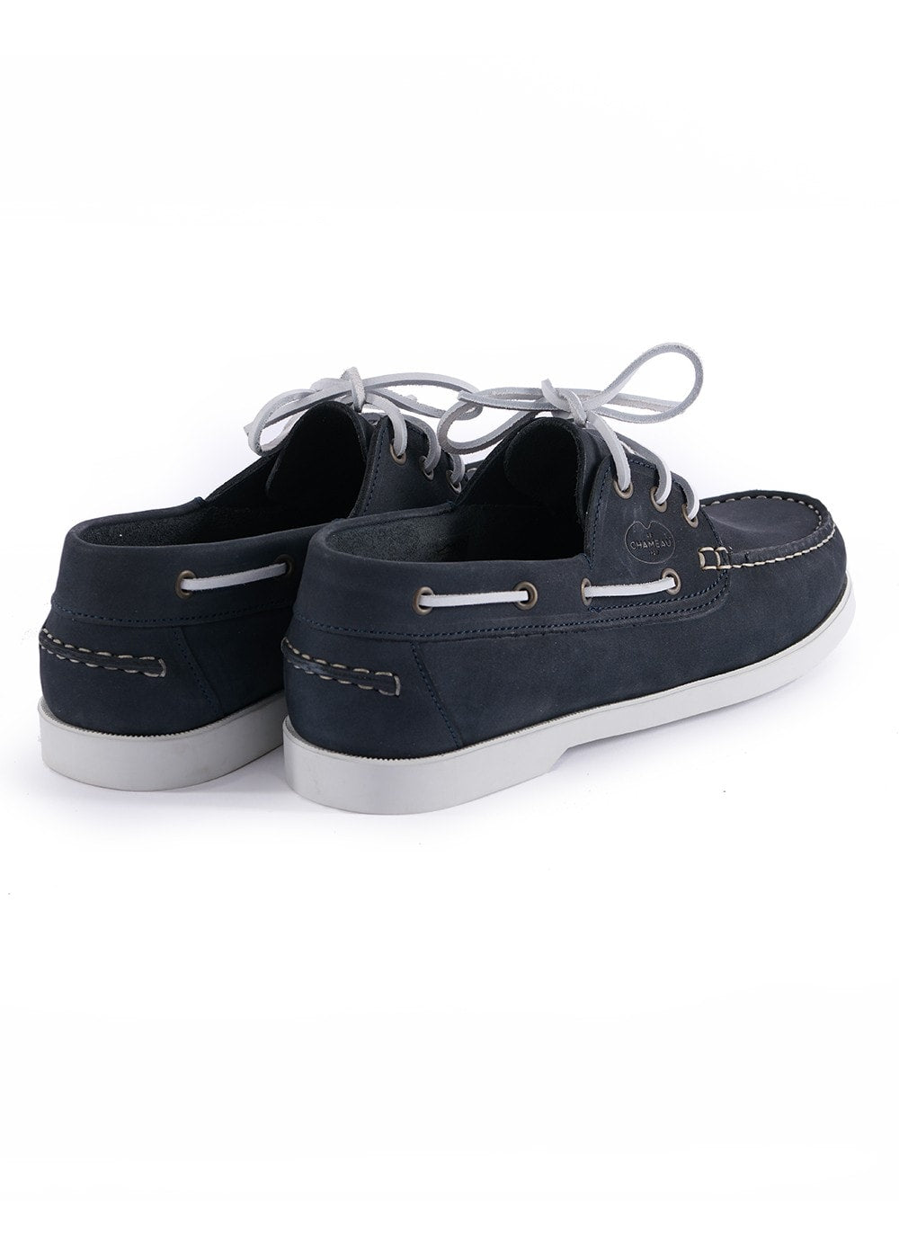 Galion Nubuck Homme Deck Shoes - Navy - 3