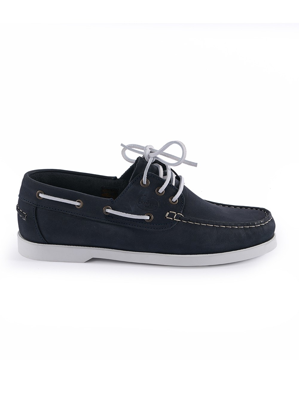 Galion Nubuck Homme Deck Shoes - Navy - 4