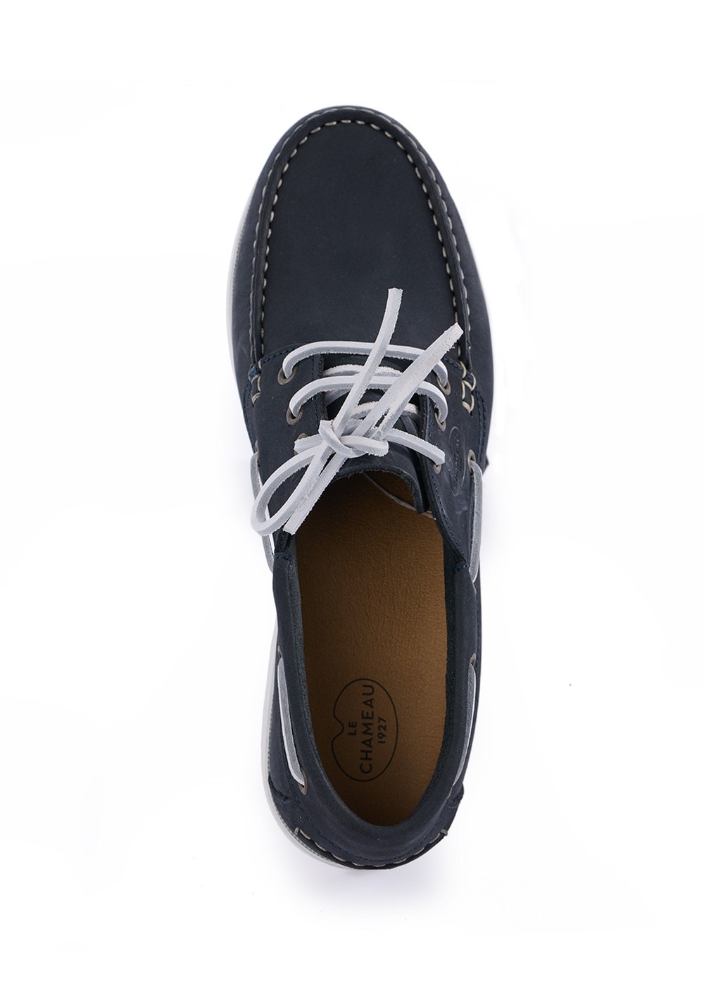 Galion Nubuck Homme Deck Shoes - Navy - 5