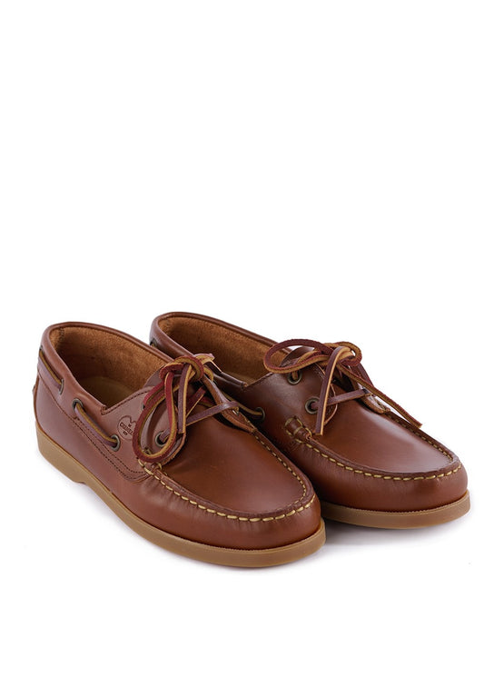 Galion Femme Deck Shoes - Chestnut - 1