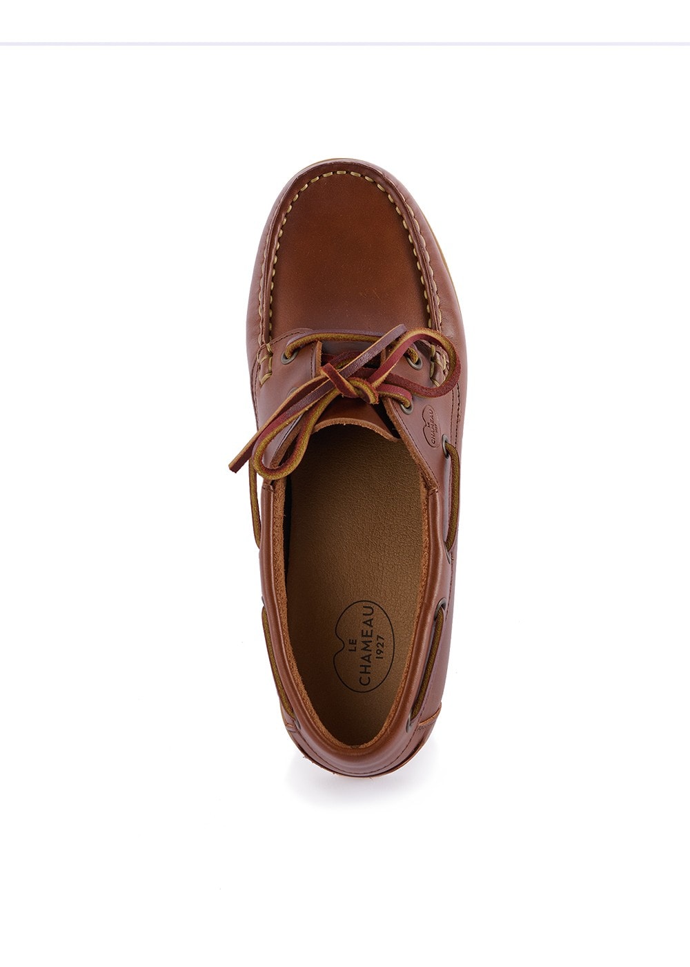 Galion Femme Deck Shoes - Chestnut - 4