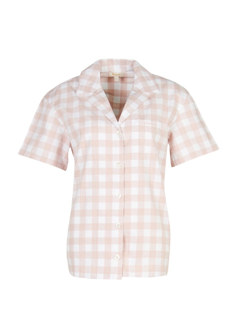 Etta Pyjama Set - Light Pink Gingham - 6