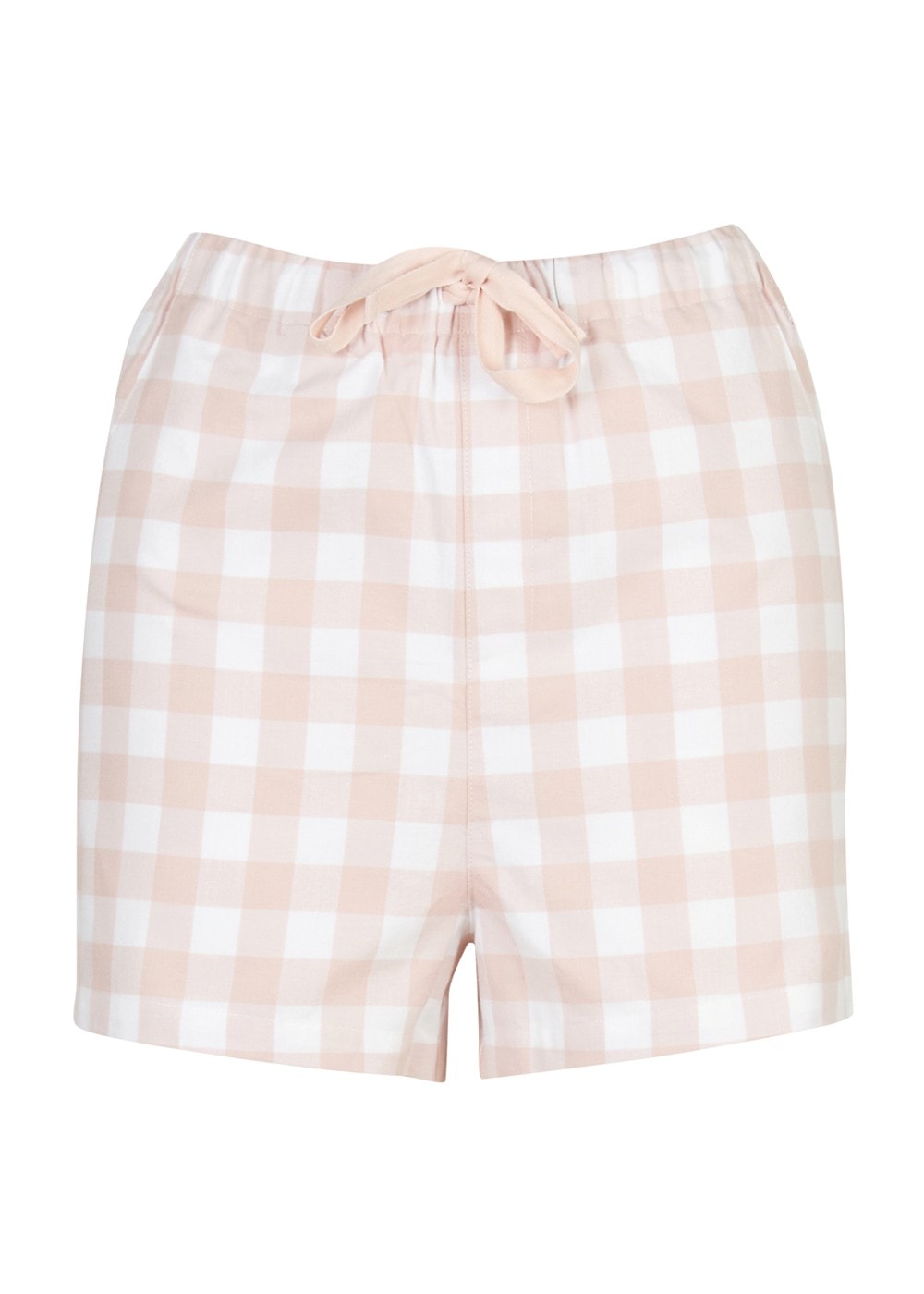 Etta Pyjama Set - Light Pink Gingham - 7