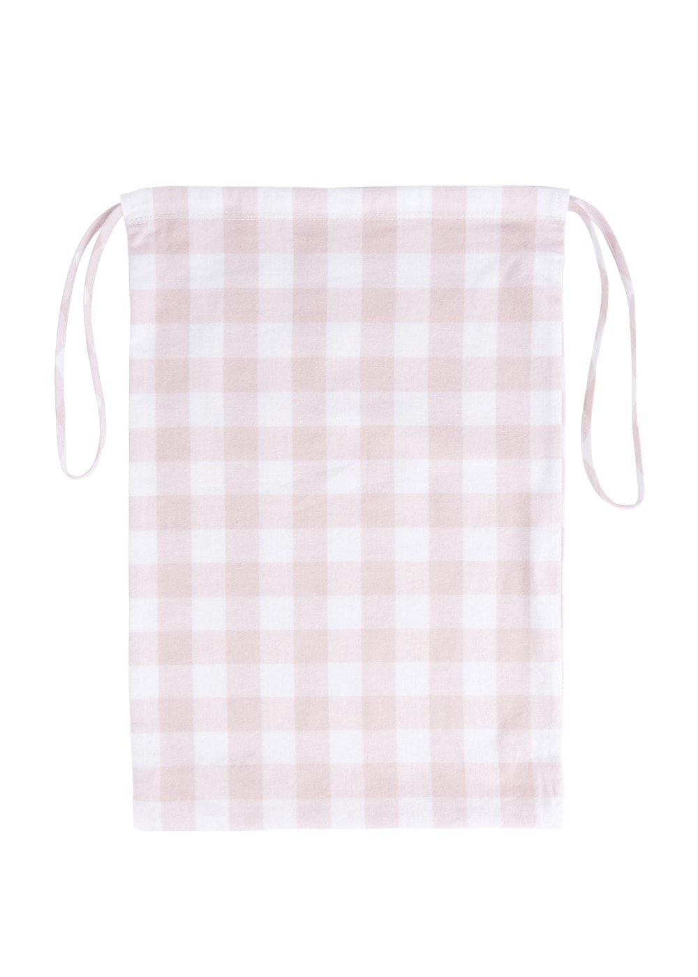 Etta Pyjama Set - Light Pink Gingham - 8