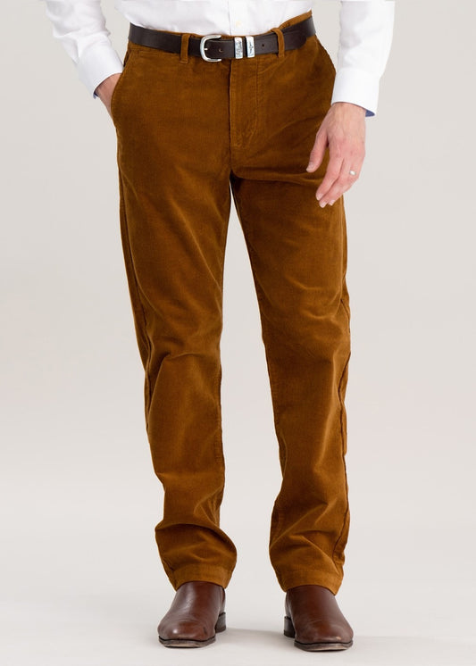 Allister Cord Chino - Dark Suede Brown - 1