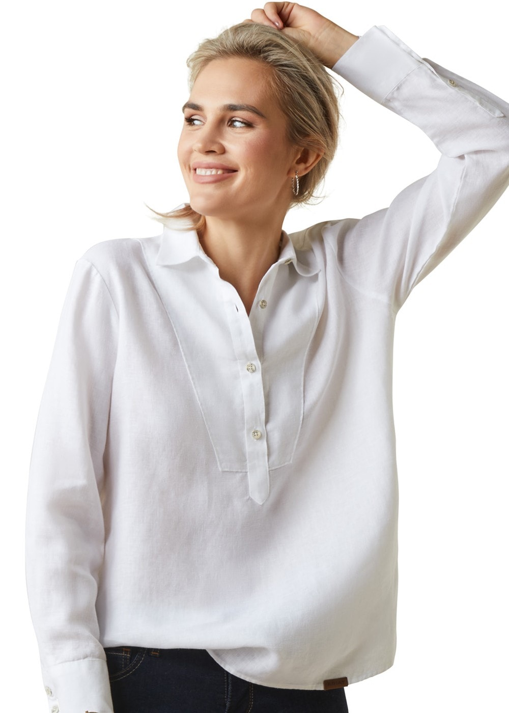 Cazadero Blouse - White - 9