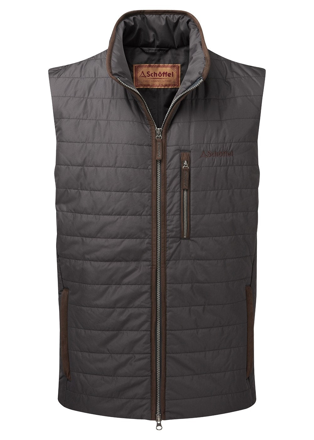 Brora Gilet - Charcoal - 6