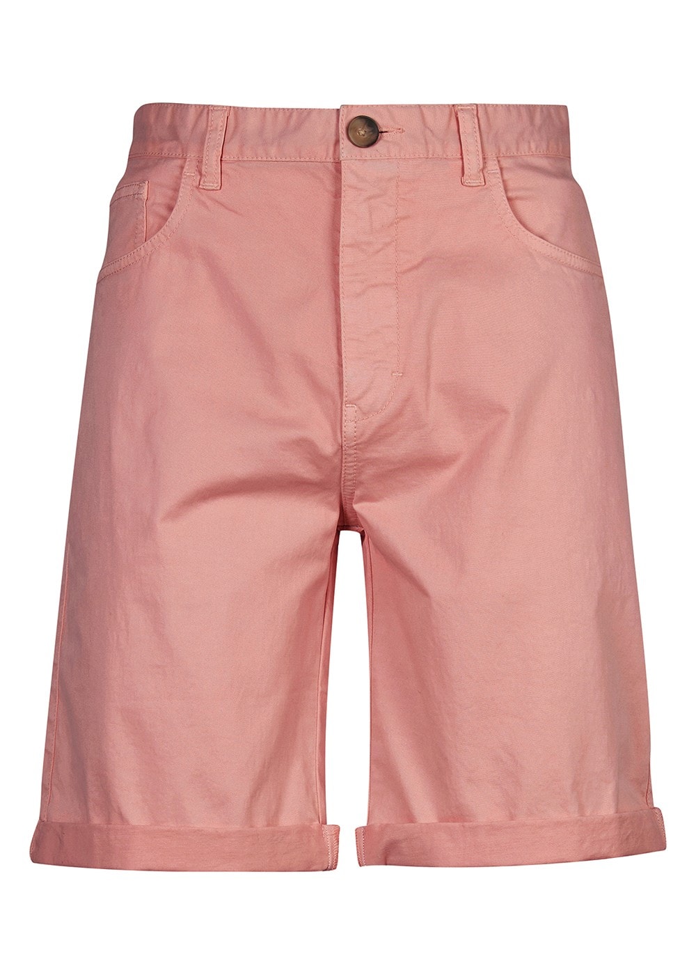 Overdyed Twill Shorts - Pink Salt - 5