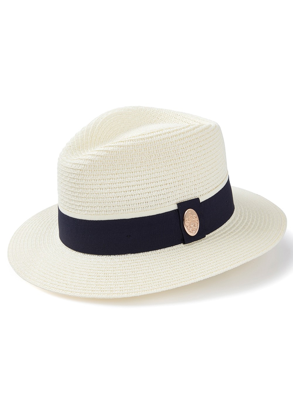 Orford Fedora - Cream and Navy - 4