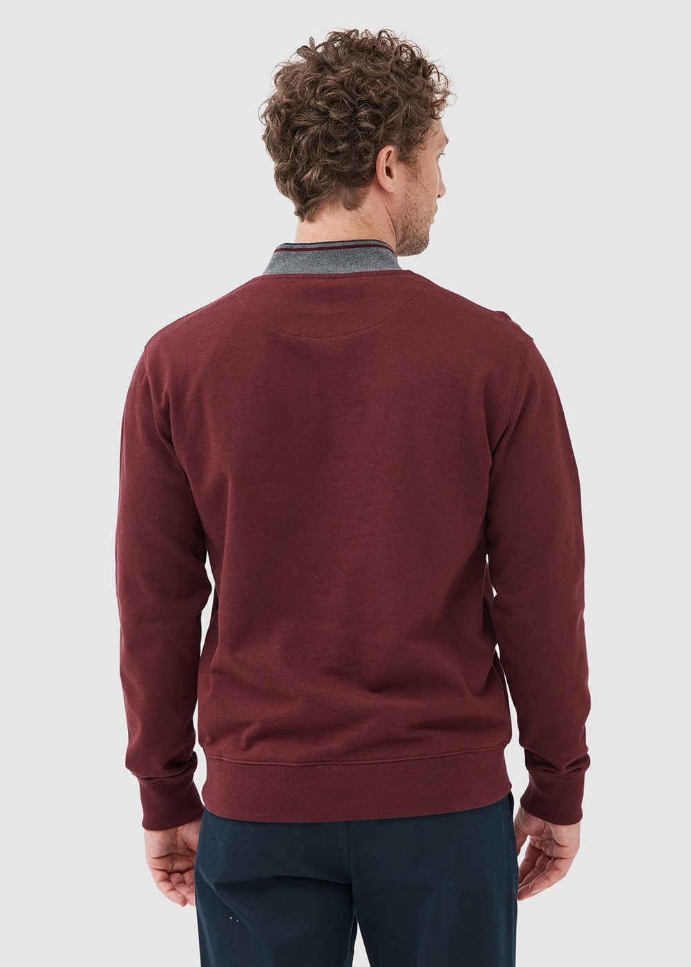 Trafalgar Sweatshirt - Maroon - 3