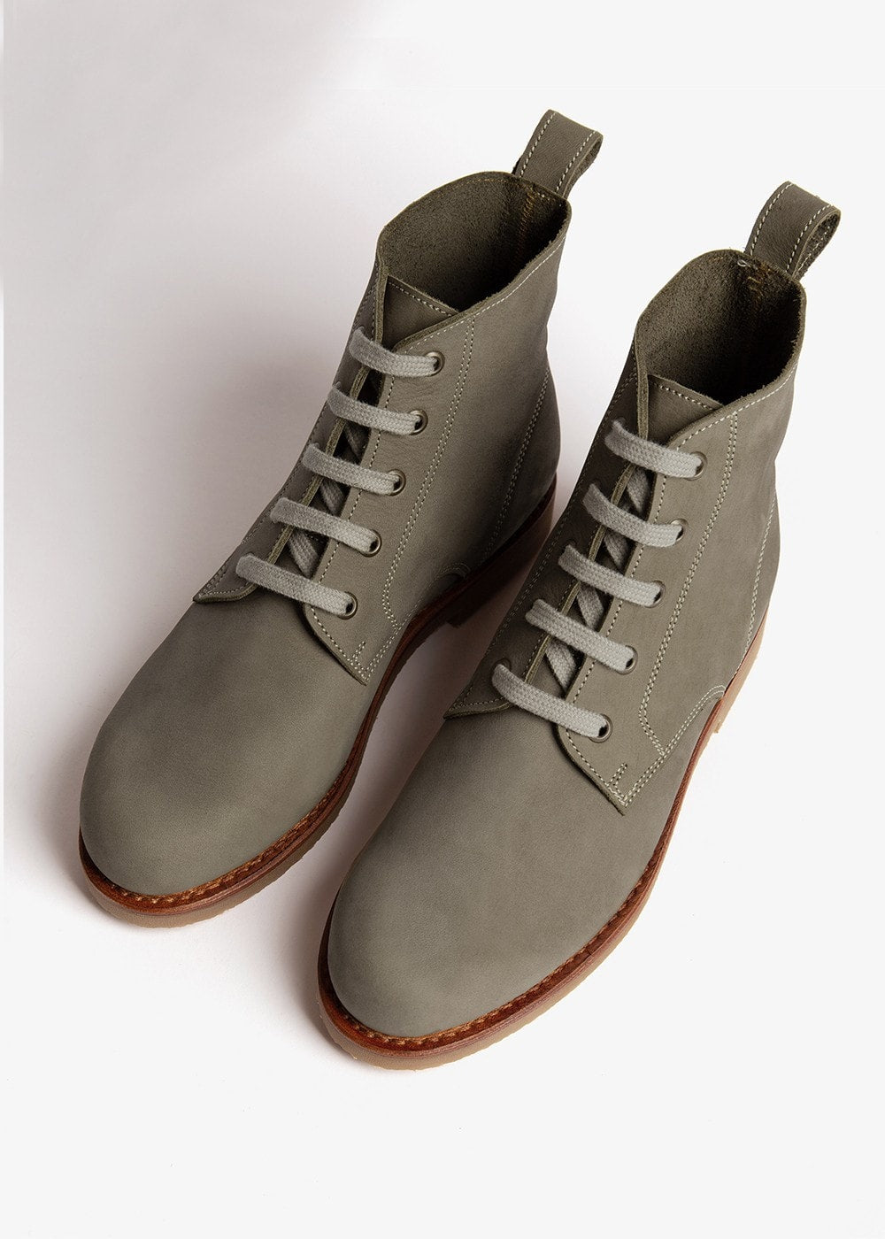 Ecuador Nubuck Boots - Sage - 1