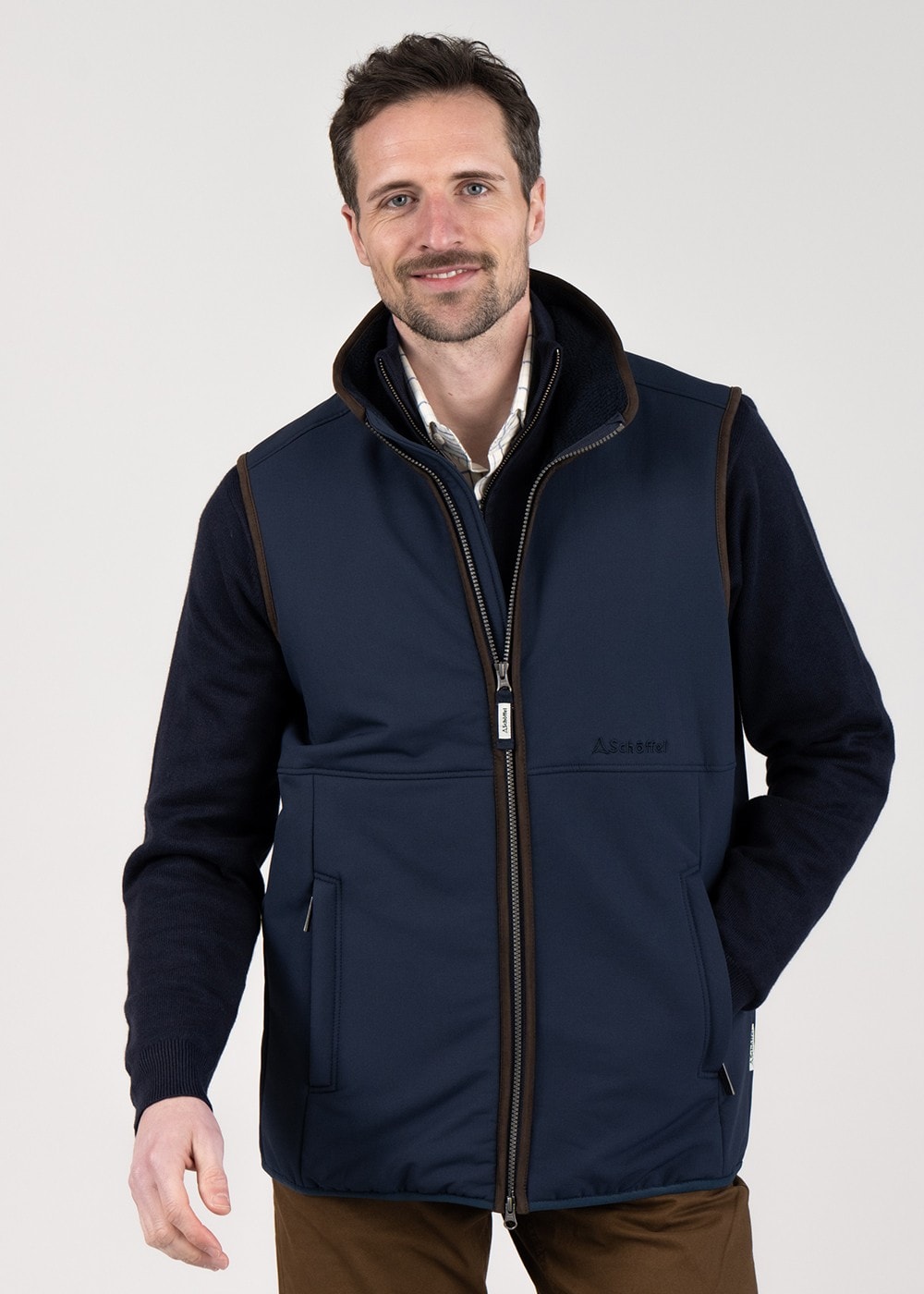 Belton Gilet - Navy - 1