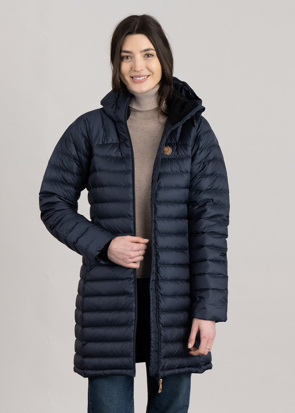 Snow Flake Parka - Dark Navy - 1