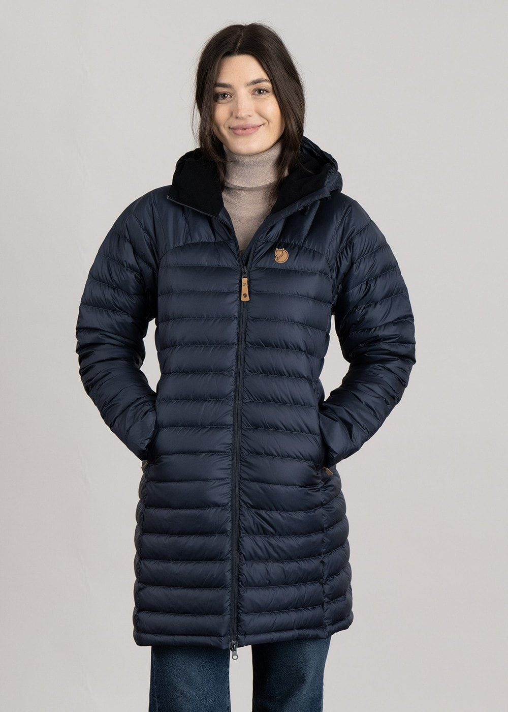 Snow Flake Parka - Dark Navy - 3