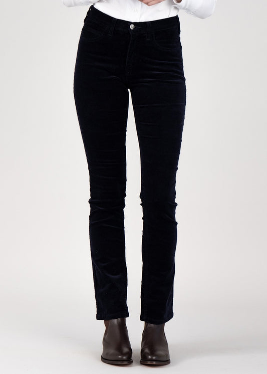 Apollo Needle Cord Jeans - Navy - 1