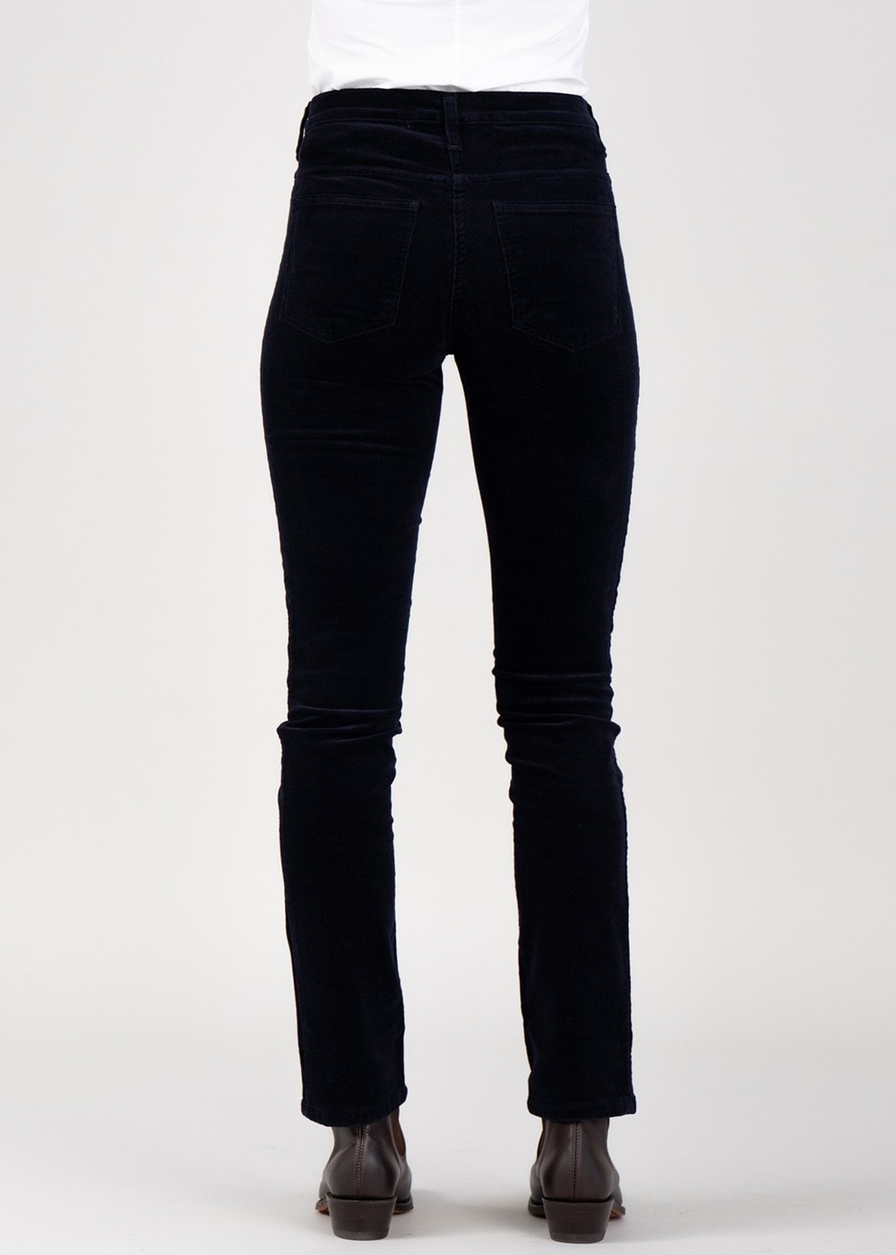 Apollo Needle Cord Jeans - Navy - 3