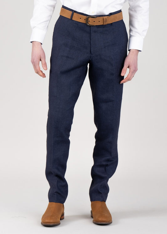 Hugo Trousers - Azure - 1