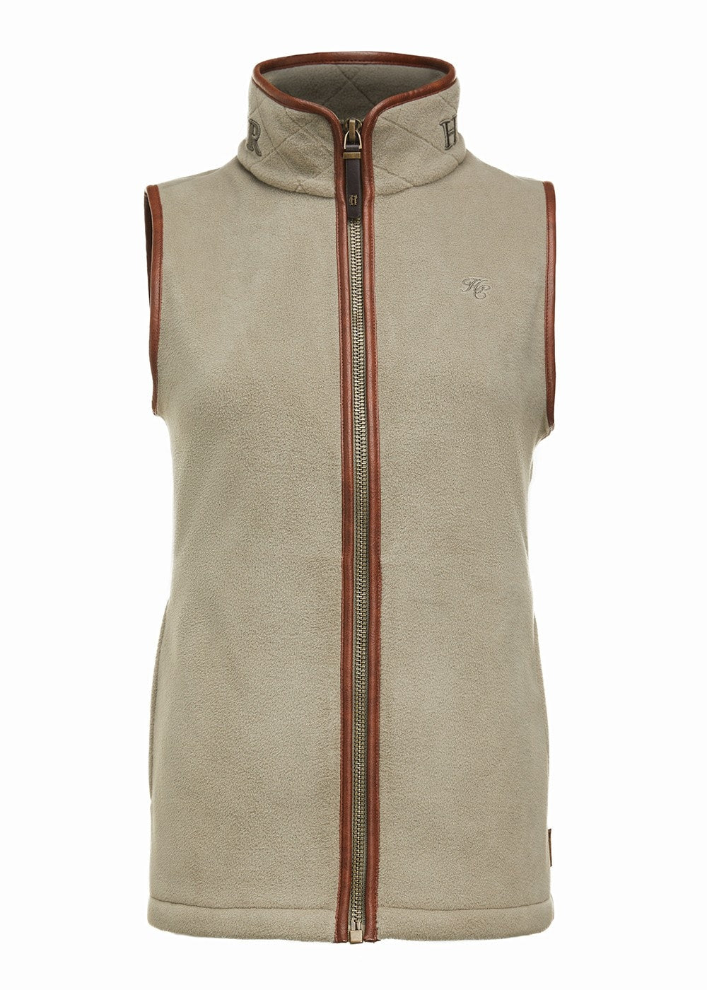 Country Fleece Gilet - Sage - 5