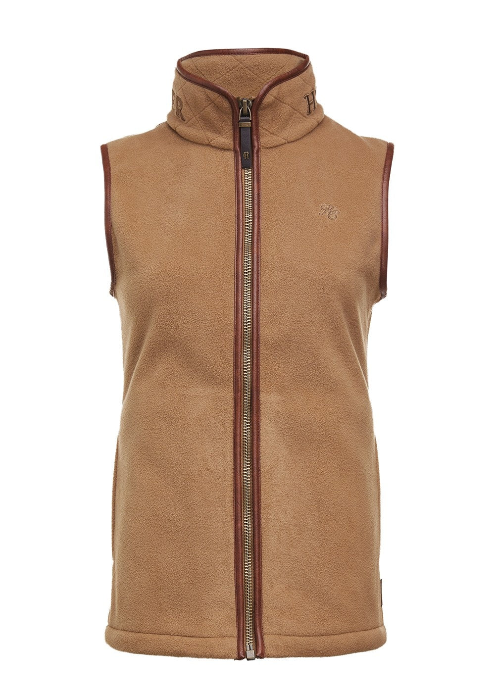 Country Fleece Gilet - Coffee - 5