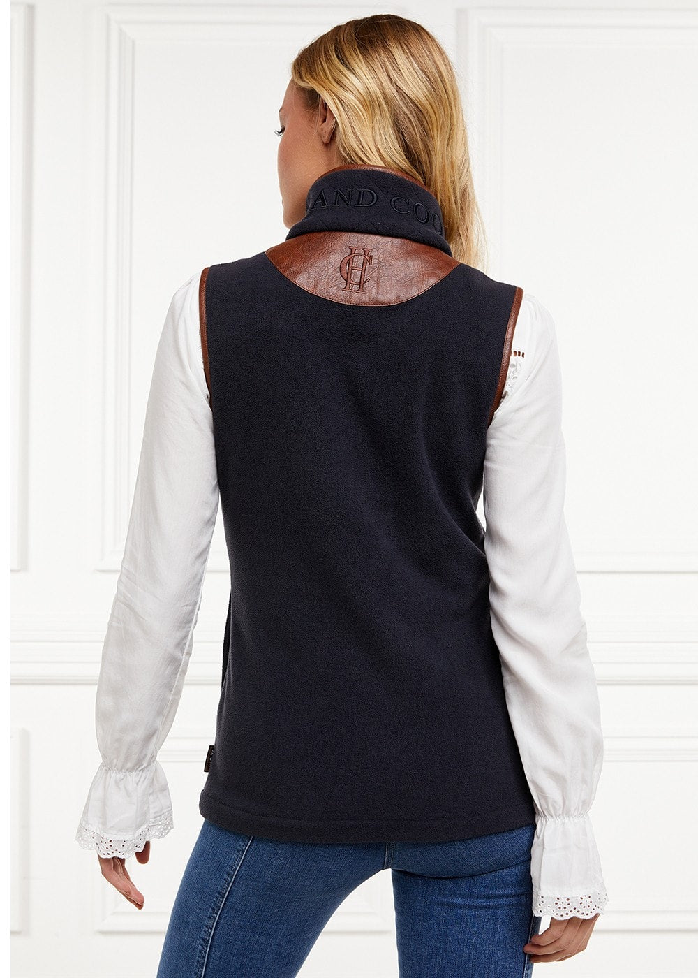 Country Fleece Gilet - Ink Navy - 4