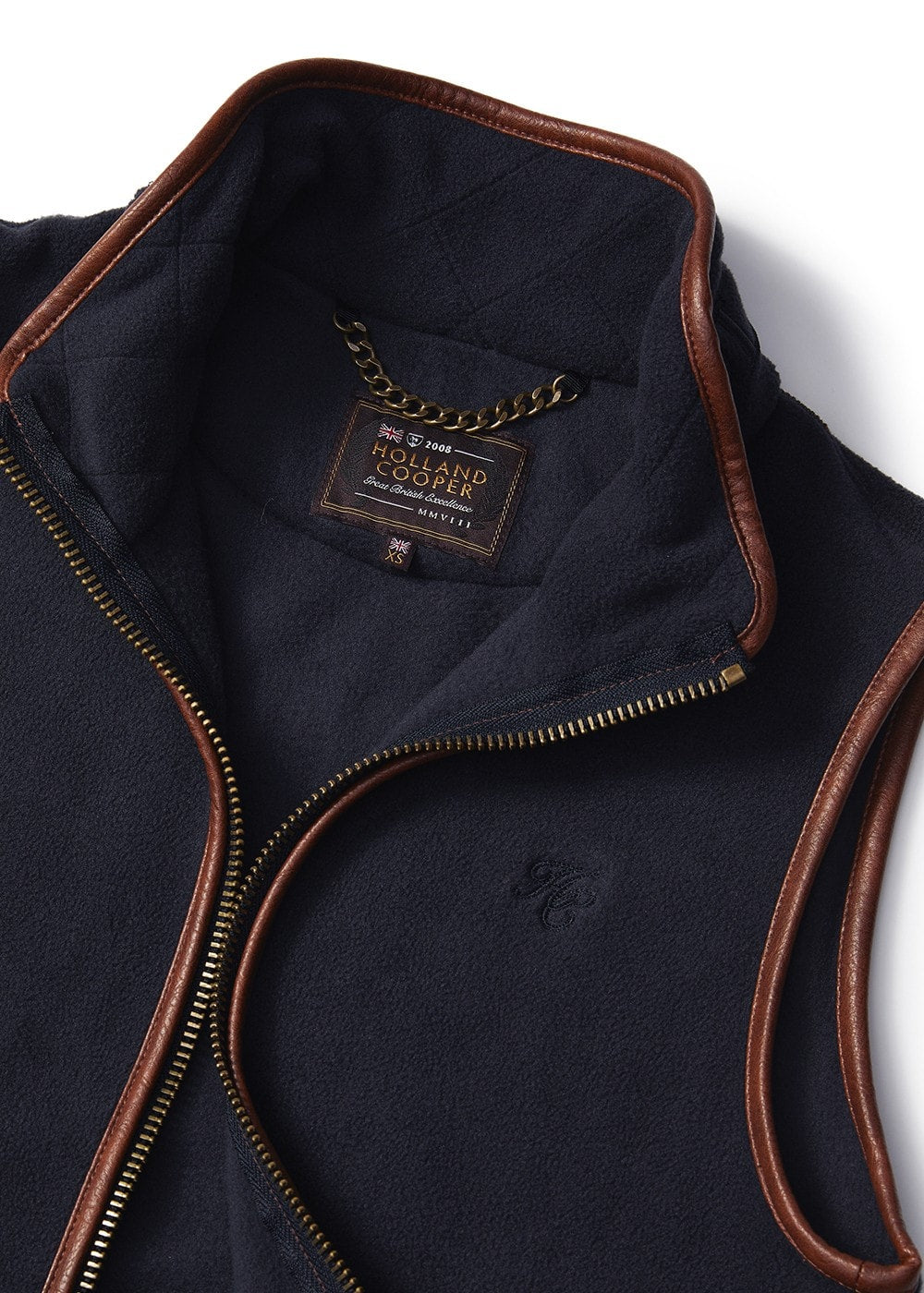 Country Fleece Gilet - Ink Navy - 11