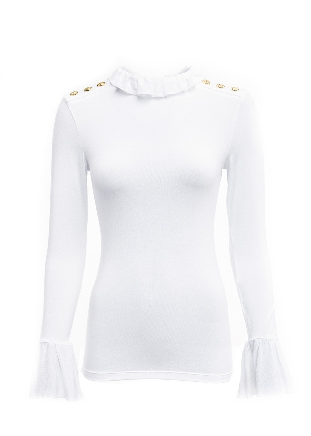 Lilibet Jersey T-Shirt - White - 5