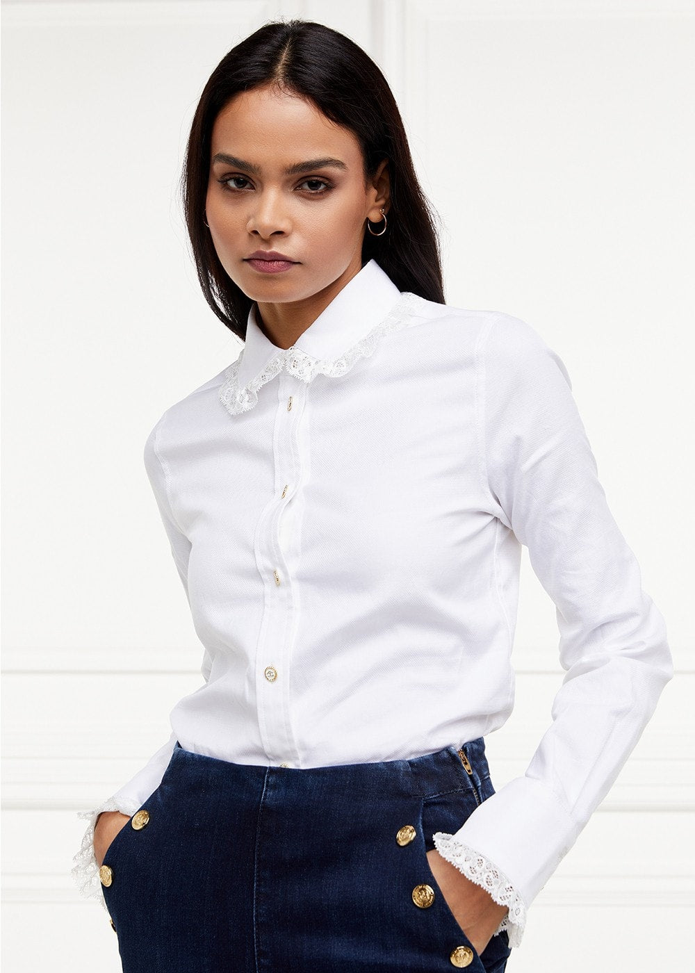 Rose Shirt - White - 5