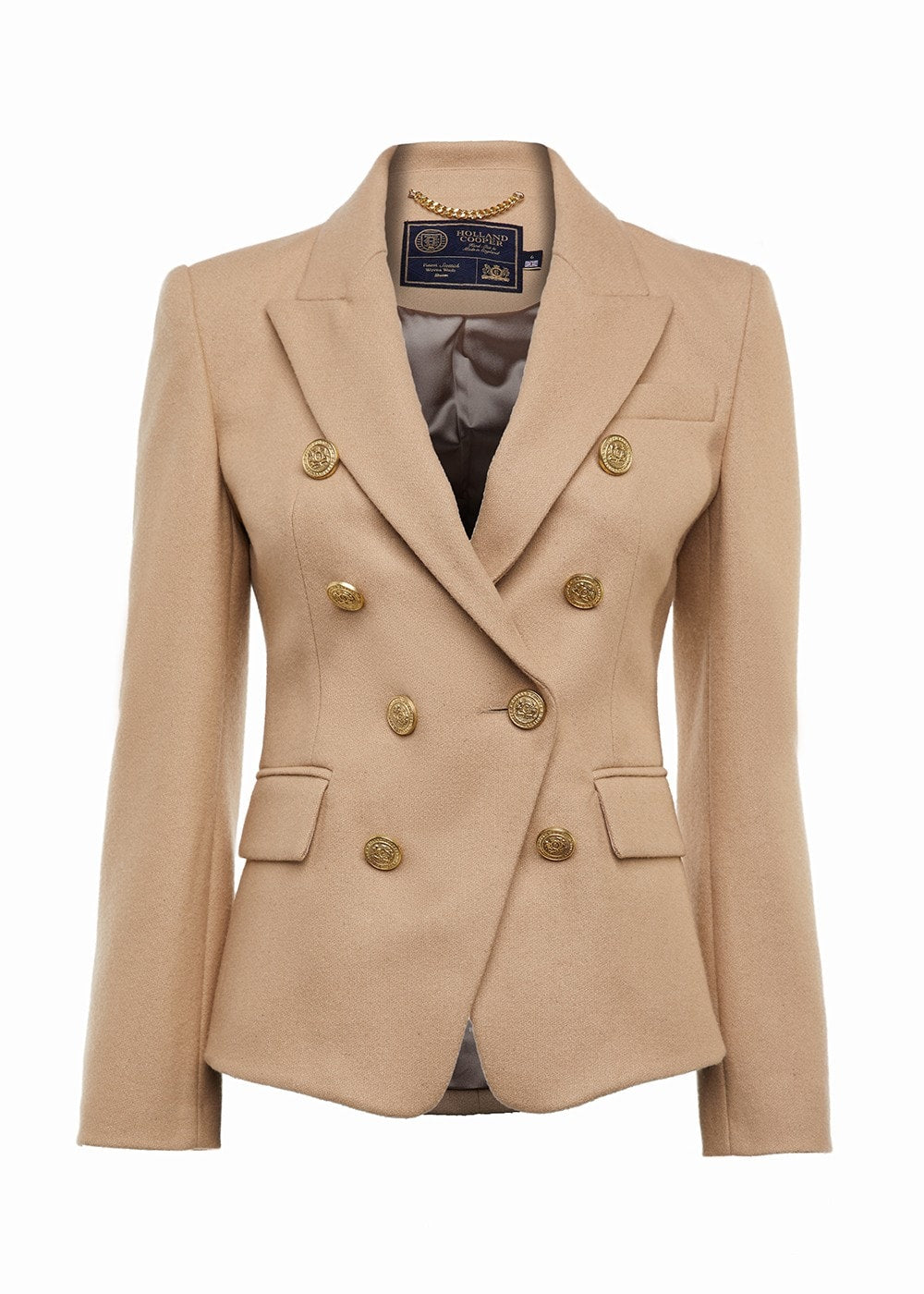 Knightsbridge Blazer - Camel - 6