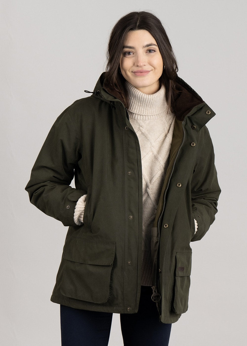 Beaconsfield Jacket - Olive - 1