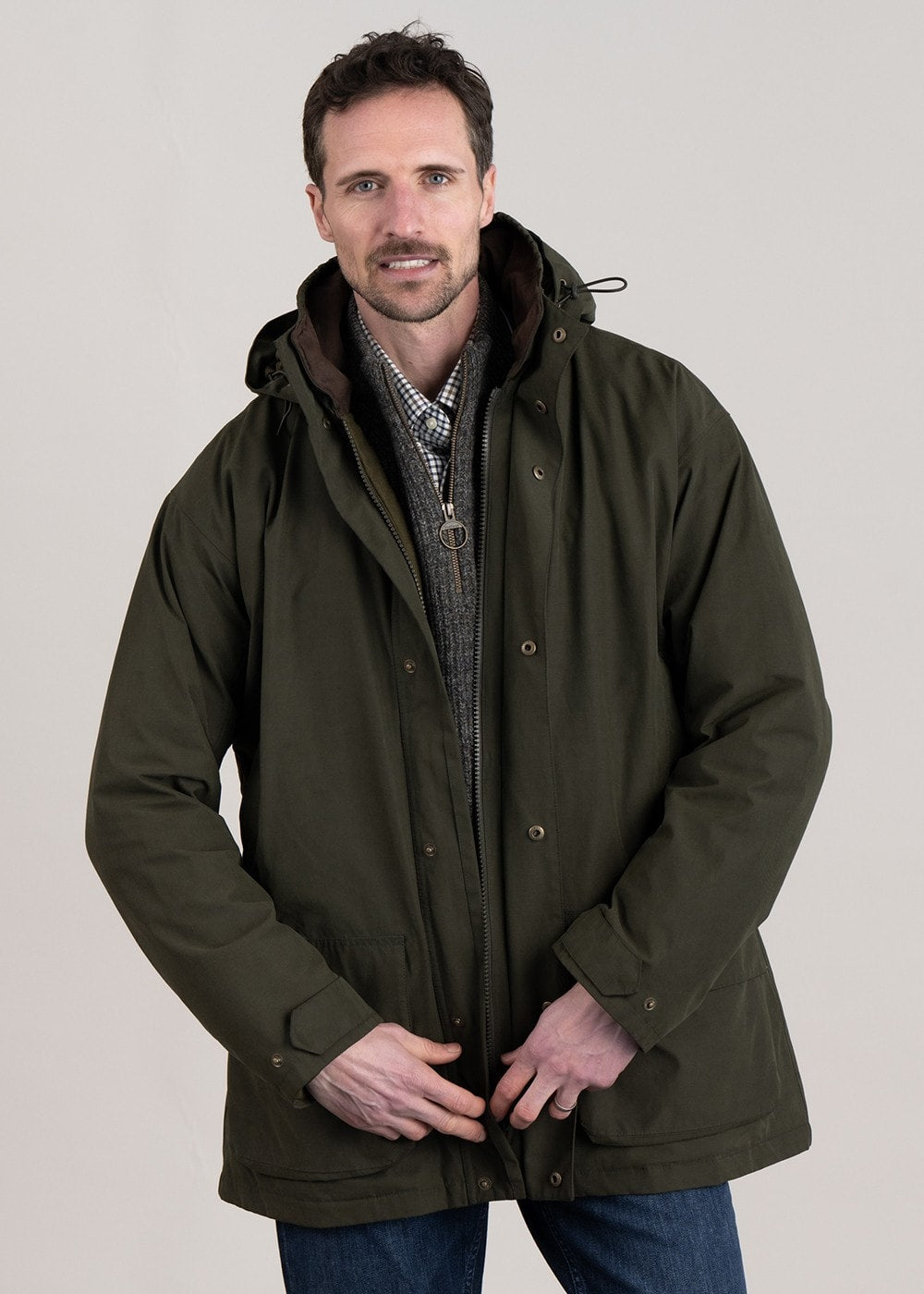 Beaconsfield Jacket - Olive - 3