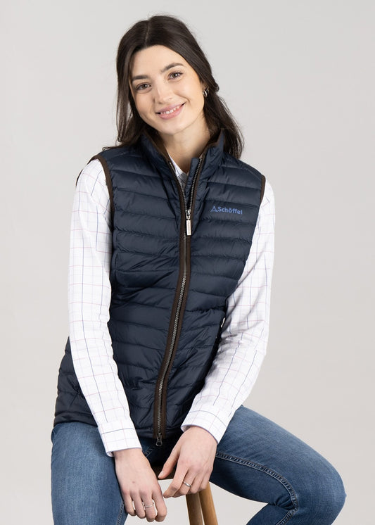 Launde Down Gilet - Petrol Blue - 1