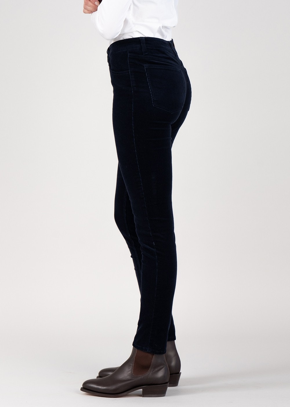 Clover Cord Jean - Navy - 2