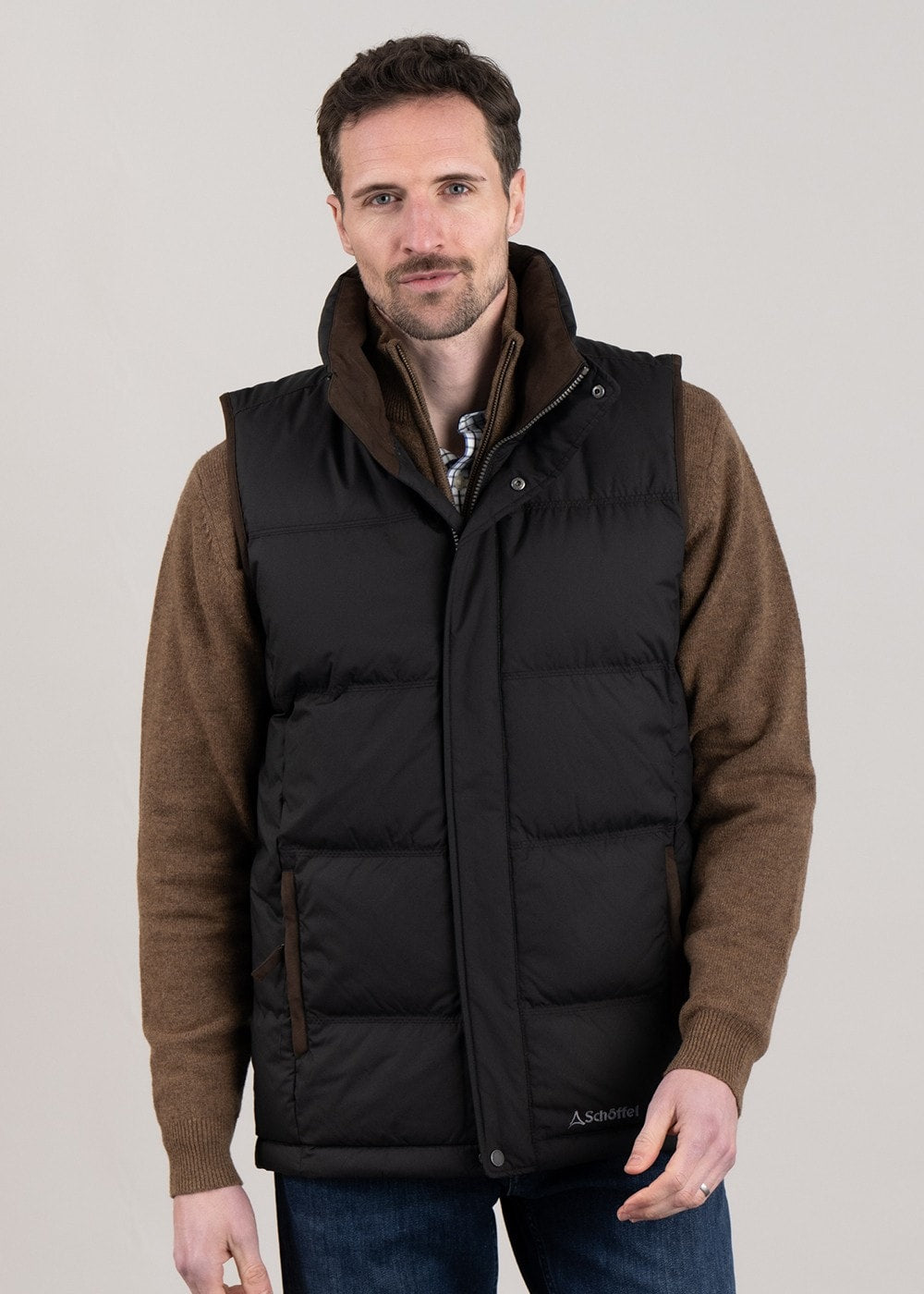 Twickenham II Down Gilet - Charcoal - 1