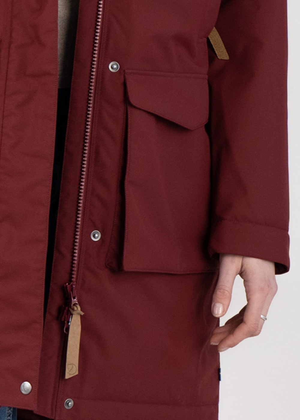 Nuuk Lite Parka - Bordeaux Red - 9