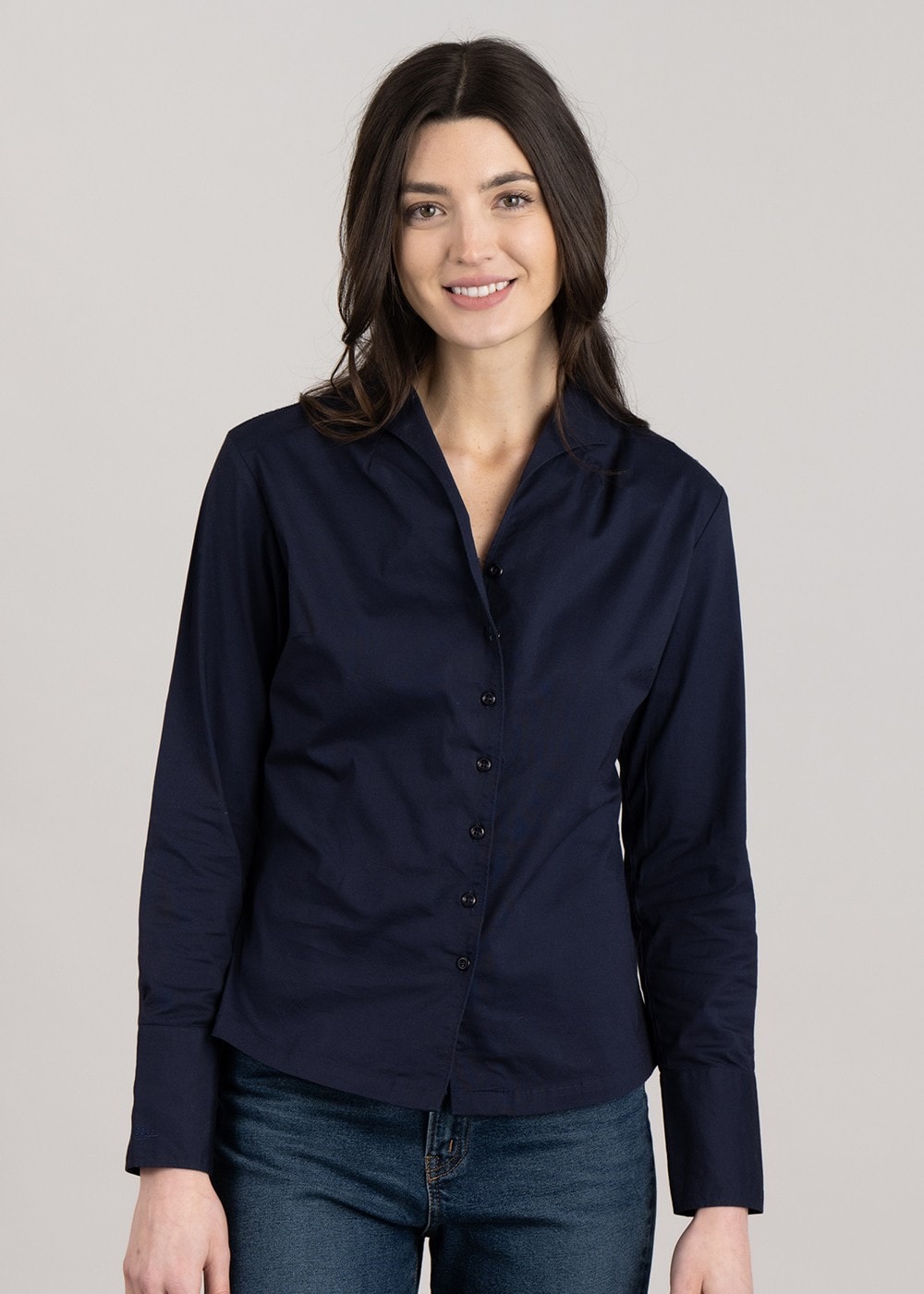 Snowdrop Shirt - Navy - 3