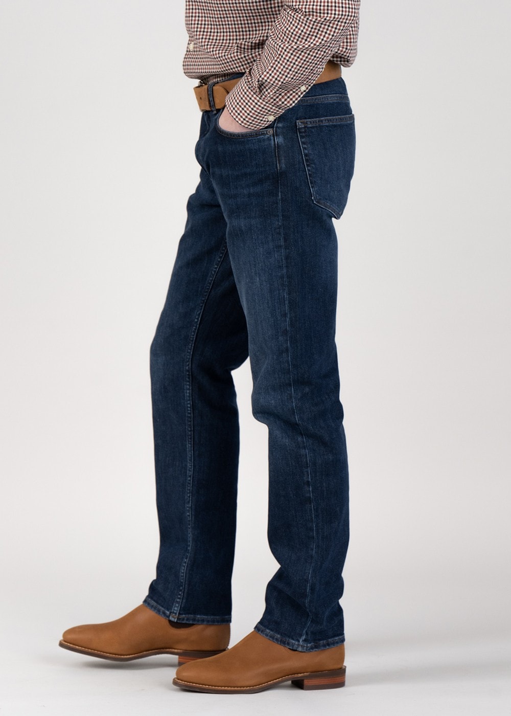 Regular Jeans - Dark Blue Worn In - 2