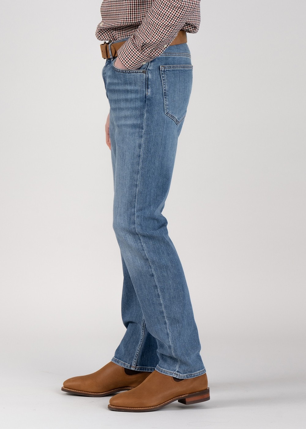 Regular Jeans - Mid Blue Worn In - 2