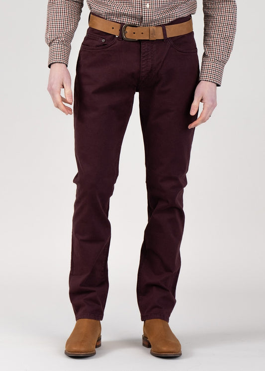 Regular Desert Jeans - Dark Mahogany - 1