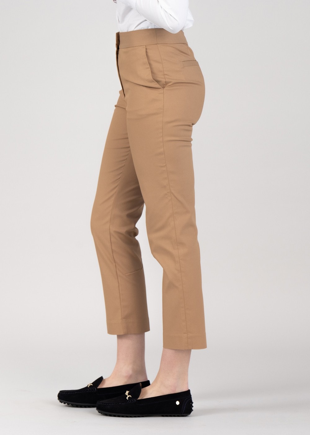 Slim Trousers - Warm Khaki - 3