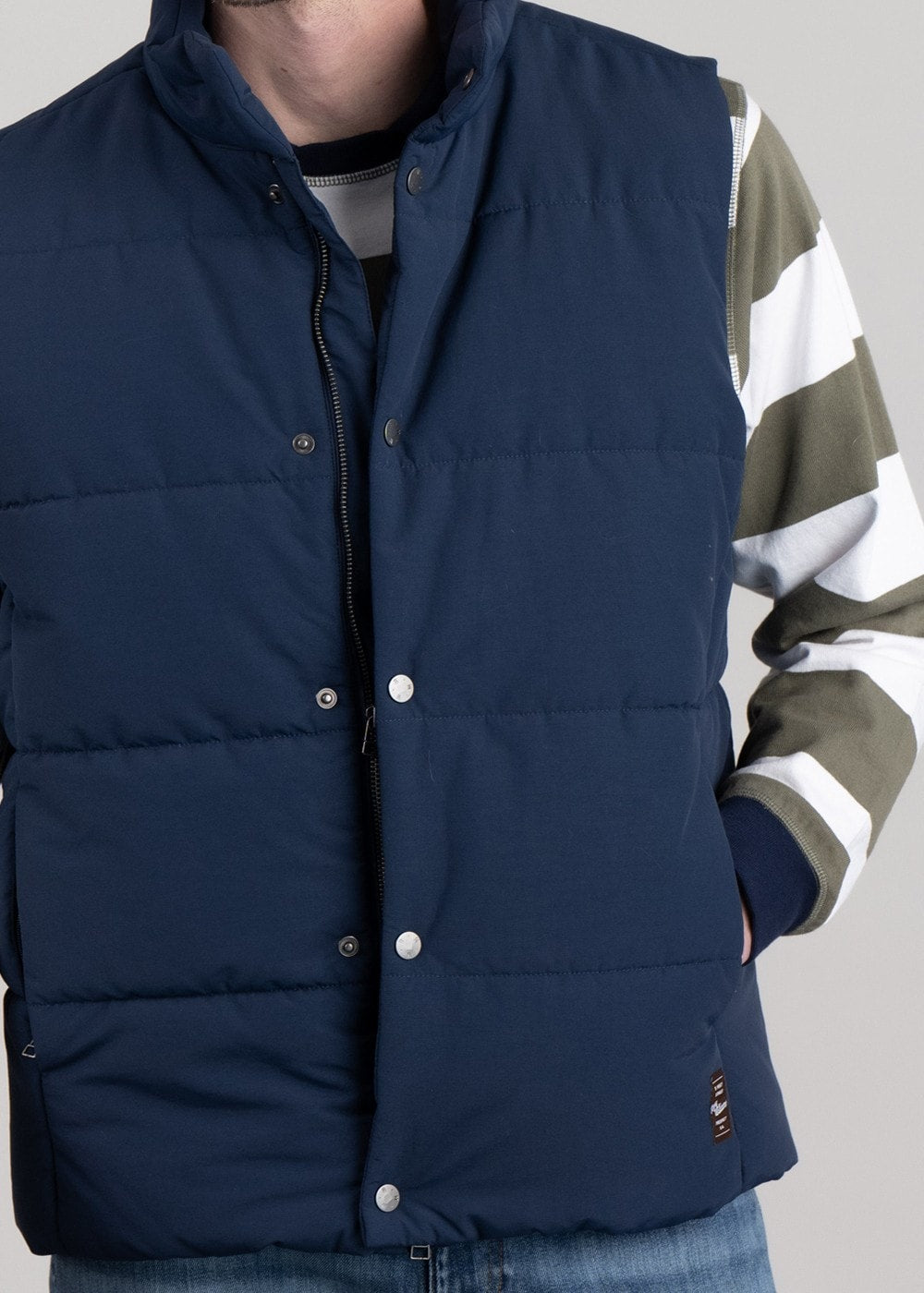 Paddington Vest - Navy - 5