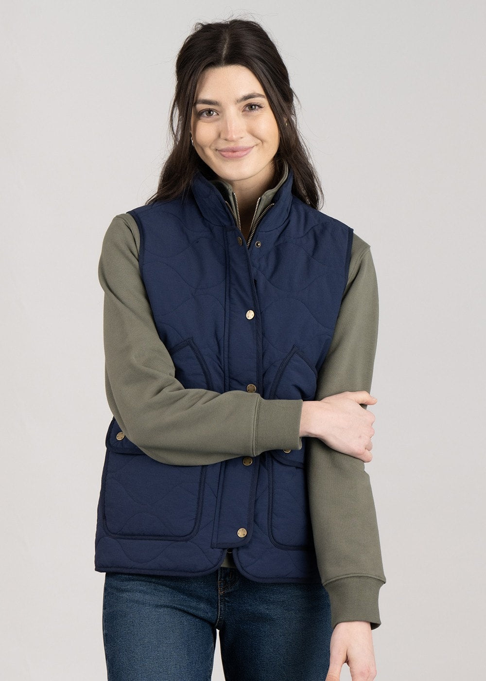 Wilby Vest - Dark Navy - 2